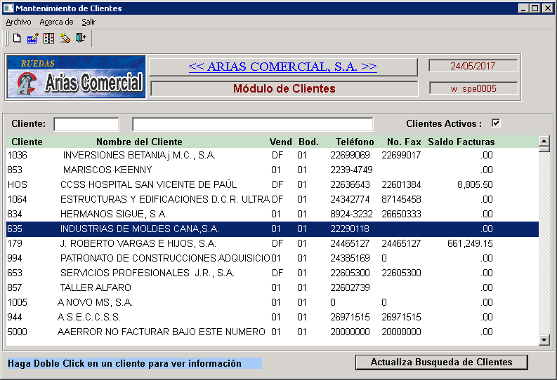 Imagen del manual Clientes